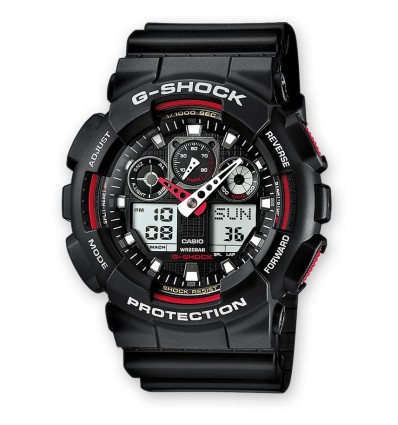 Orologio da Uomo Casio G-Shock GA-100-1A4ER Nero Opaco