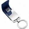 Portachiavi memory USB 32giga in pelle blu, uomo - Morellato Memory SU